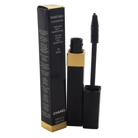 chanel waterproof mascara 10 noir